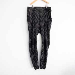 Starburst leggings with pockets